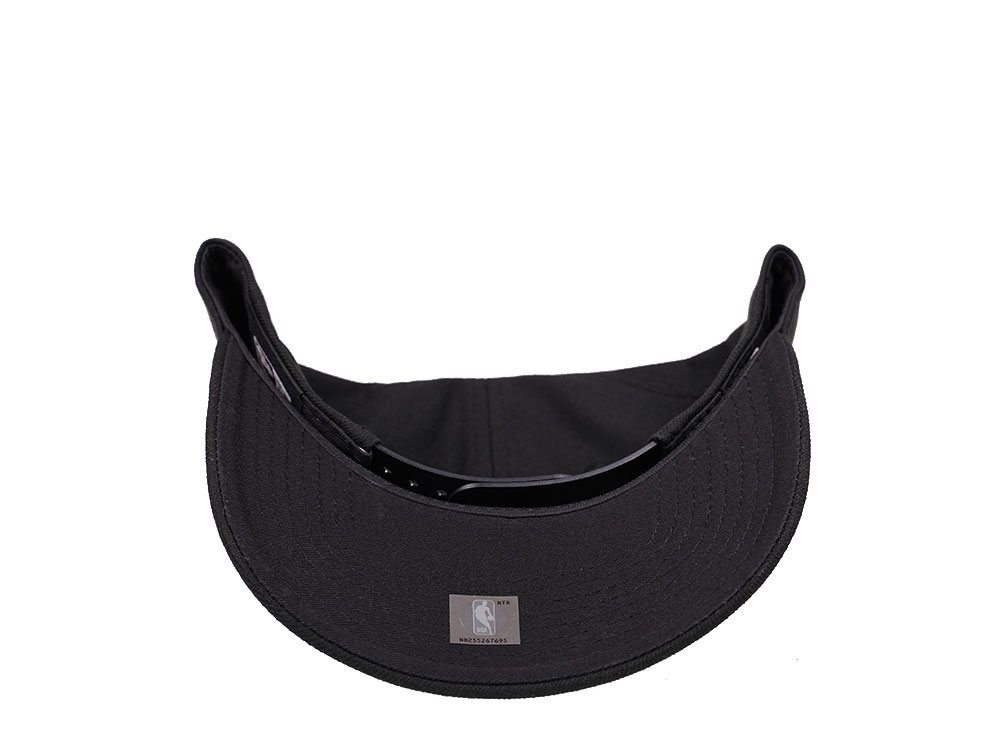 New Era Miami Heat Black on Black Edition 9Forty Snapback Cap