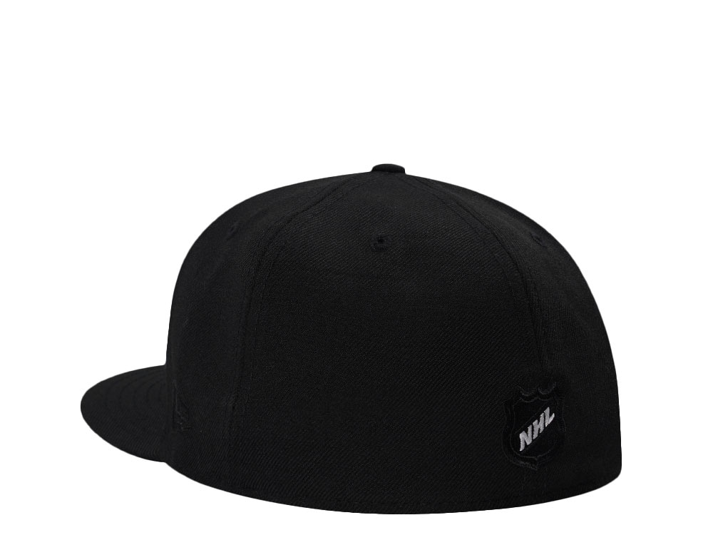 New Era Anaheim Ducks Blackout Glow Wool Edition 59Fifty Fitted Cap