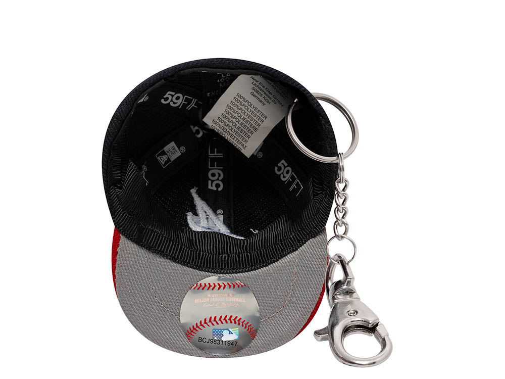 New Era Atlanta Braves Mini Cap Keychain