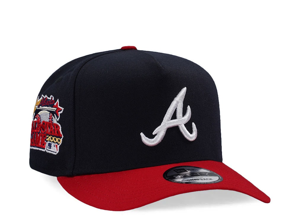 New Era Atlanta Braves All Star Game 2000 Two Tone Edition 9Fifty A Frame Snapback Cap