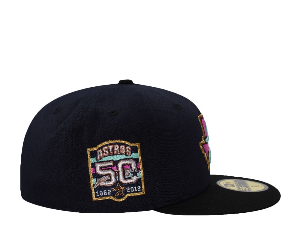 New Era Houston Astros 50th Anniversary Navy Two Tone Edition 59Fifty Fitted Cap