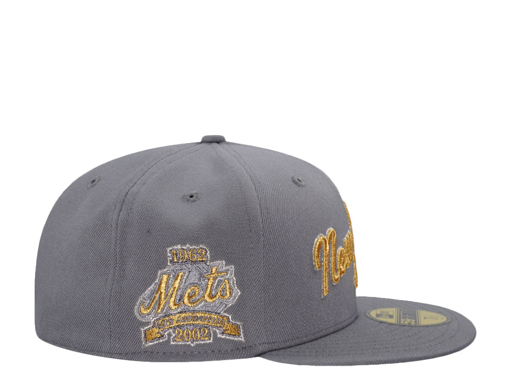 New Era New York Mets 40th Anniversary Gray Prime Edition 59Fifty Fitted Cap