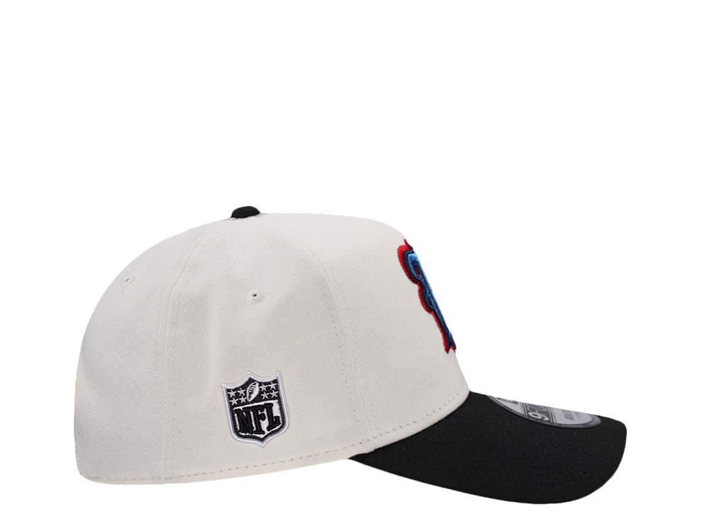 New Era Houston Texans Classic Chrome Two Tone Edition 9Forty A Frame Snapback Cap