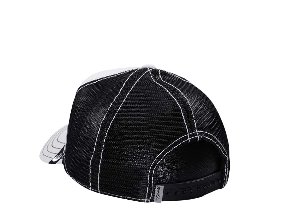 Goorin Bros Zebra Exxxtreme White Trucker Snapback Cap