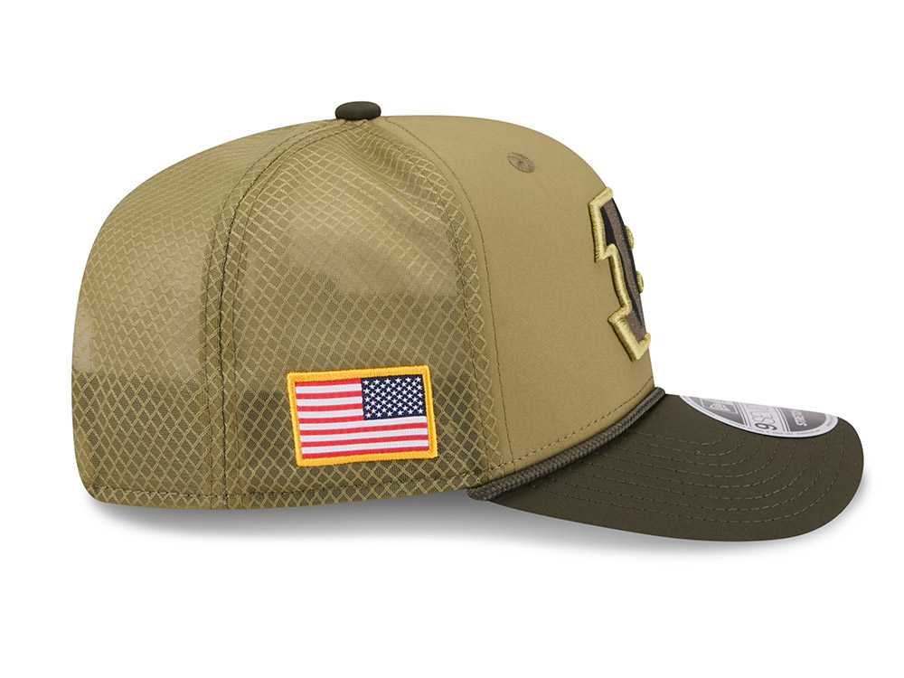 New Era Cincinnati Bengals Salute To Service 2025 9Seventy Snapback Cap