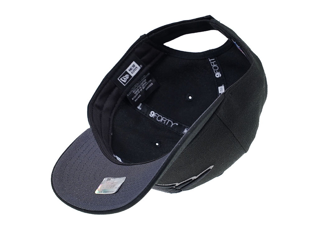 New Era New England Patriots Curved Grey Edition 9Forty Strapback Cap