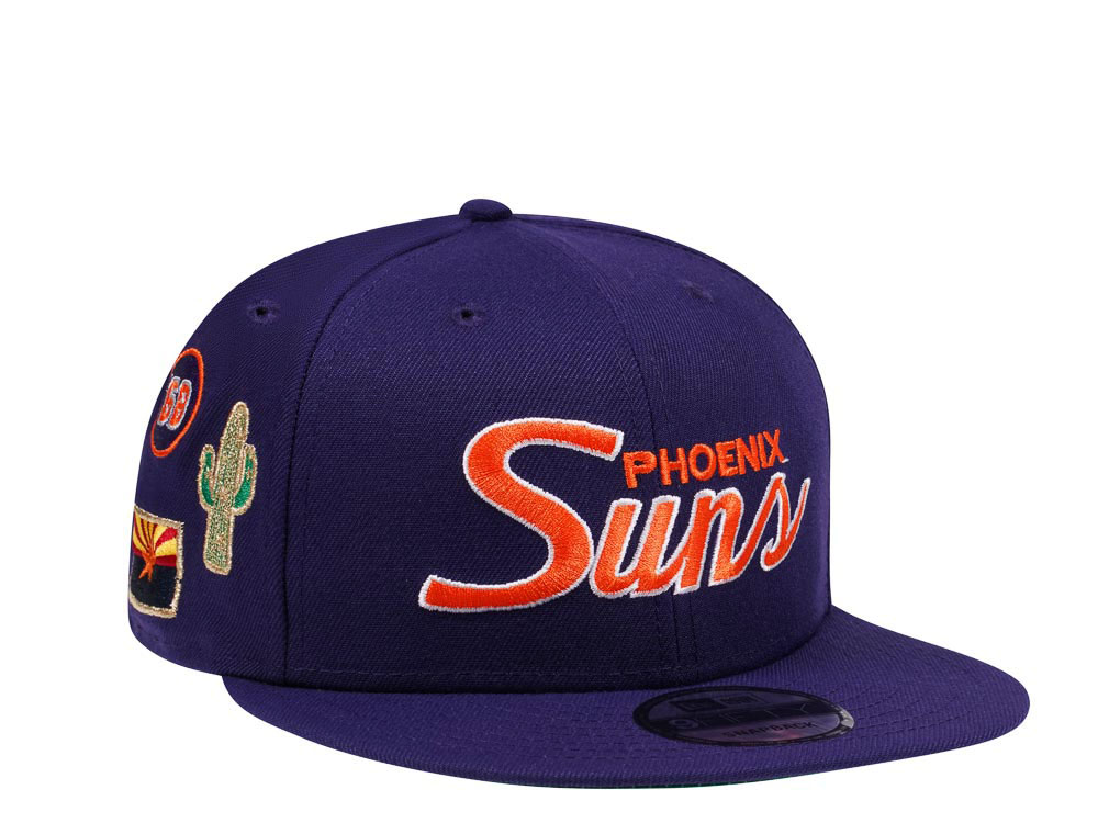 New Era Phoenix Suns Throwback Icons Edition 9Fifty Snapback Cap