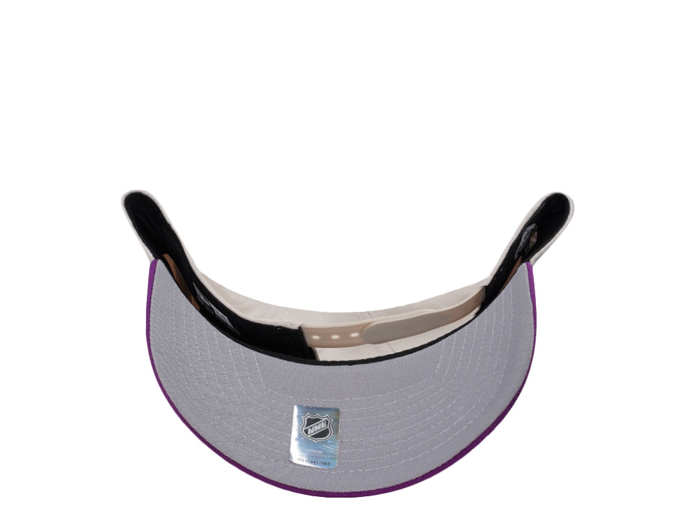New Era Anaheim Ducks Stadium Series 2014 Stone Grape Two Tone Edition 9Forty A Frame Snapback Cap