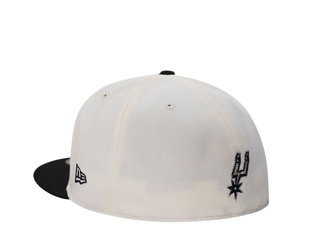 New Era San Antonio Spurs All Star Game 1980 Chrome Two Tone Edition 59Fifty Fitted Cap