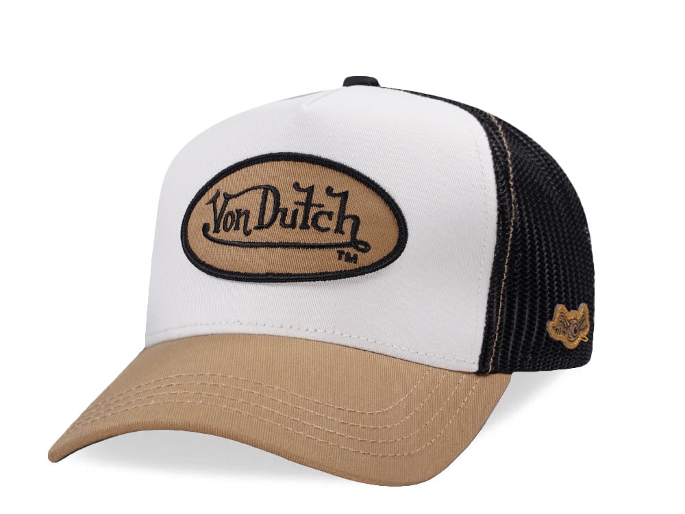 Von Dutch Oval Patch Two Tone Edition Trucker Snapback Cap