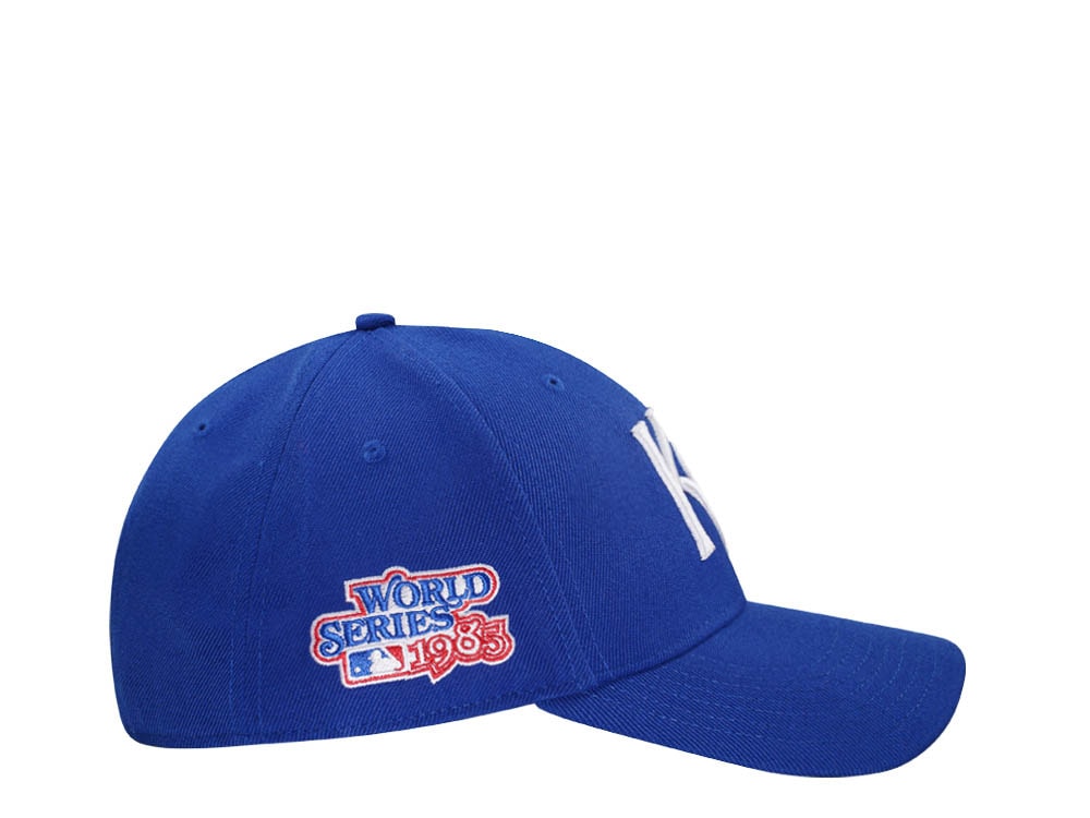 47Brand Kansas City Royals BCPTN World Series 1985 Royal Blue Sure Shot MVP Snapback Cap