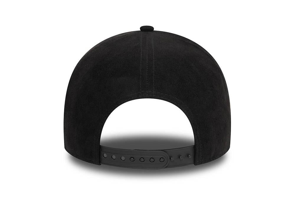 New Era New York Yankees Faux Suede Edition Black 9Forty A Frame Snapback Cap