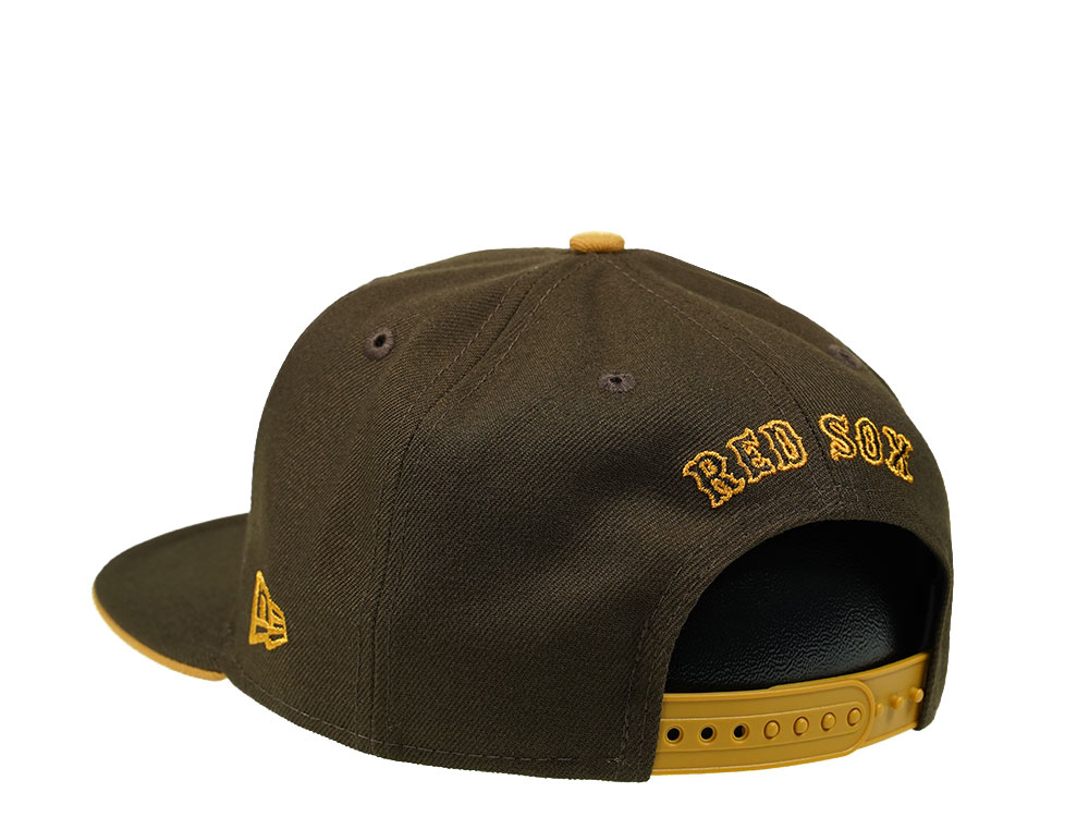 New Era Boston Red Sox Walnut Edition 9Fifty Snapback Cap