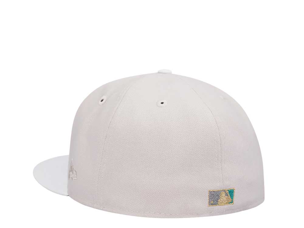 New Era Washington Nationals World Series 2019 Champions Stone White Two Tone Edition 59Fifty Fitted Cap