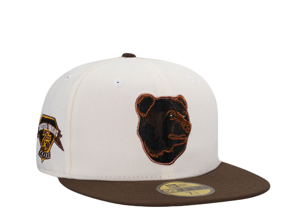 New Era Boston Bruins 75th Anniversary Chrome Two Tone Edition 59Fifty Fitted Cap