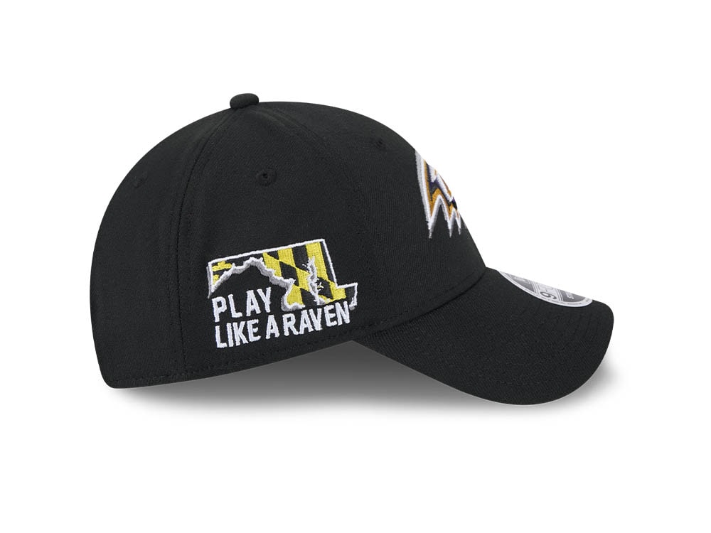 New Era Baltimore Ravens NFL24 Draft 9Forty Stretch Snapback Cap