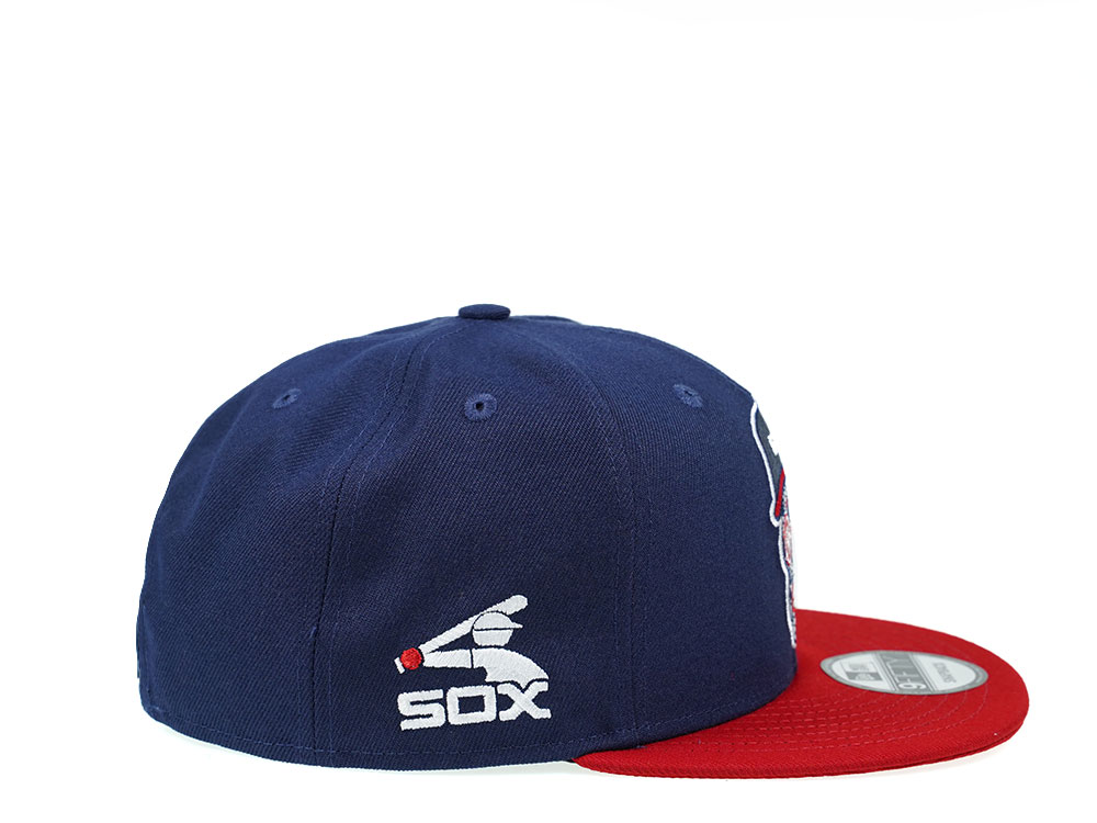 New Era Chicago White Sox Skull Edition Two Tone 9Fifty Snapback Cap