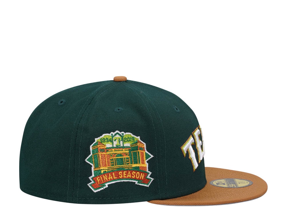 New Era Texas Rangers Final Season Script Two Tone Edition 59Fifty Fitted Cap