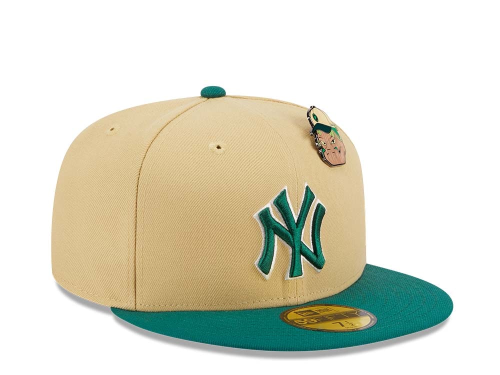 New Era New York Yankees The Elements Vegas Gold Two Tone Edition 59Fifty Fitted Cap