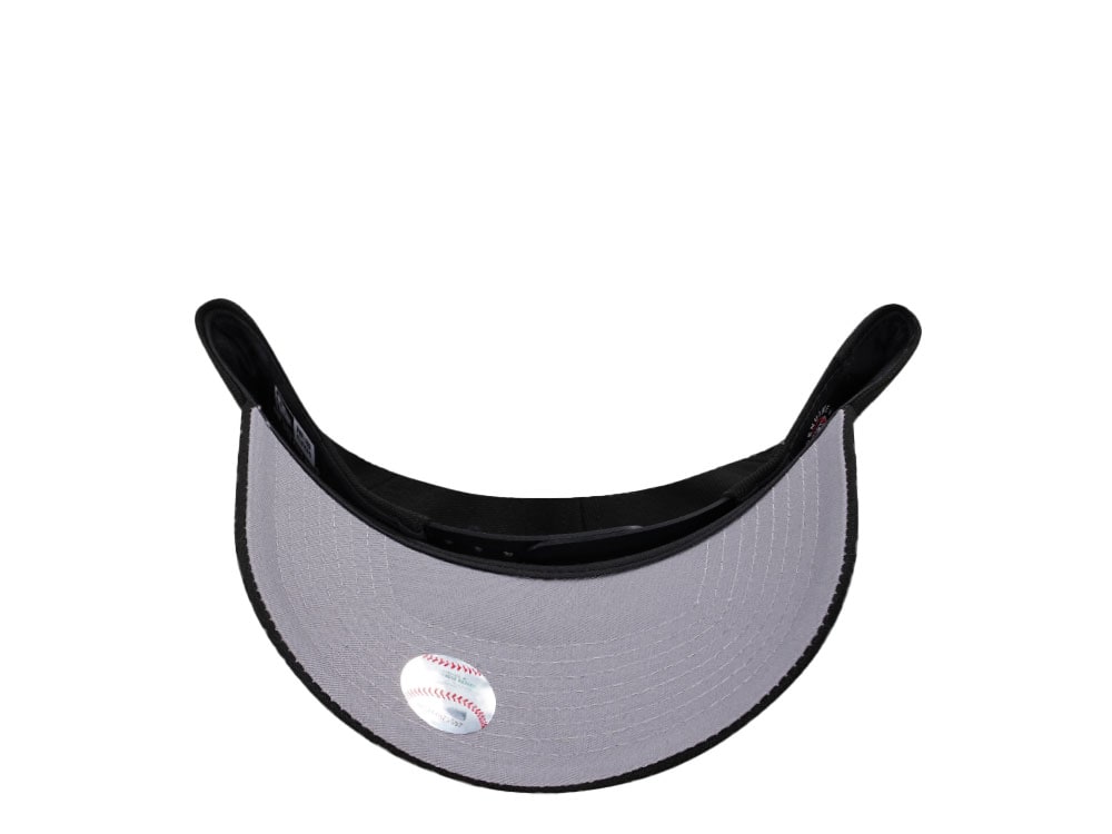 New Era New York Mets Skull Black Classic Edition 9Forty A Frame Snapback Cap