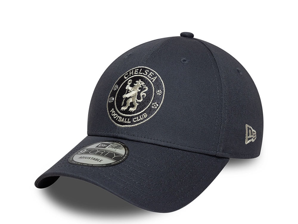 New Era Chelsea Fc Lion Seasonal Gray 9Forty Snapback Cap
