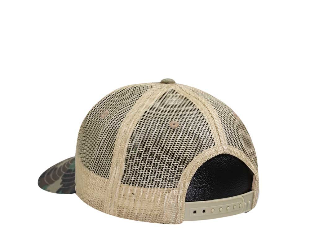John Deere Camouflage Trucker Snapback Cap