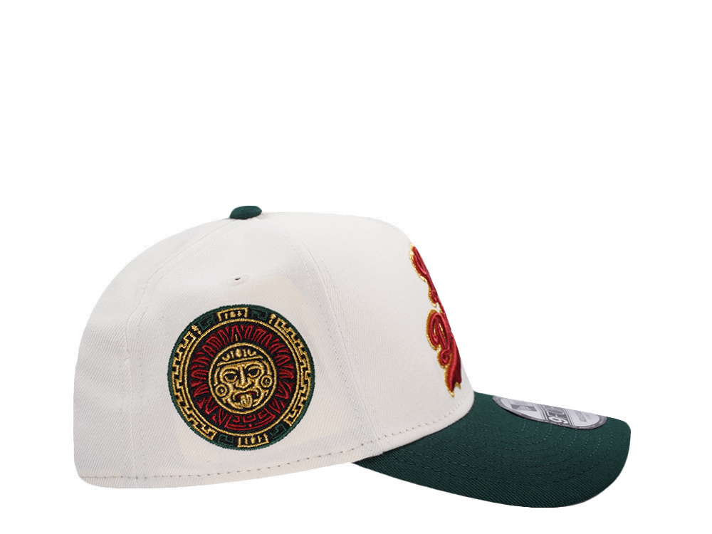 New Era Los Angeles Dodgers Script Chrome Two Tone Edition 9Forty A Frame Snapback Cap