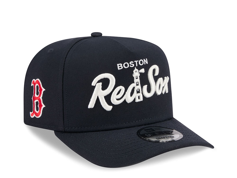 New Era Boston Red Sox Local Play 9Fifty A Frame Snapback Cap