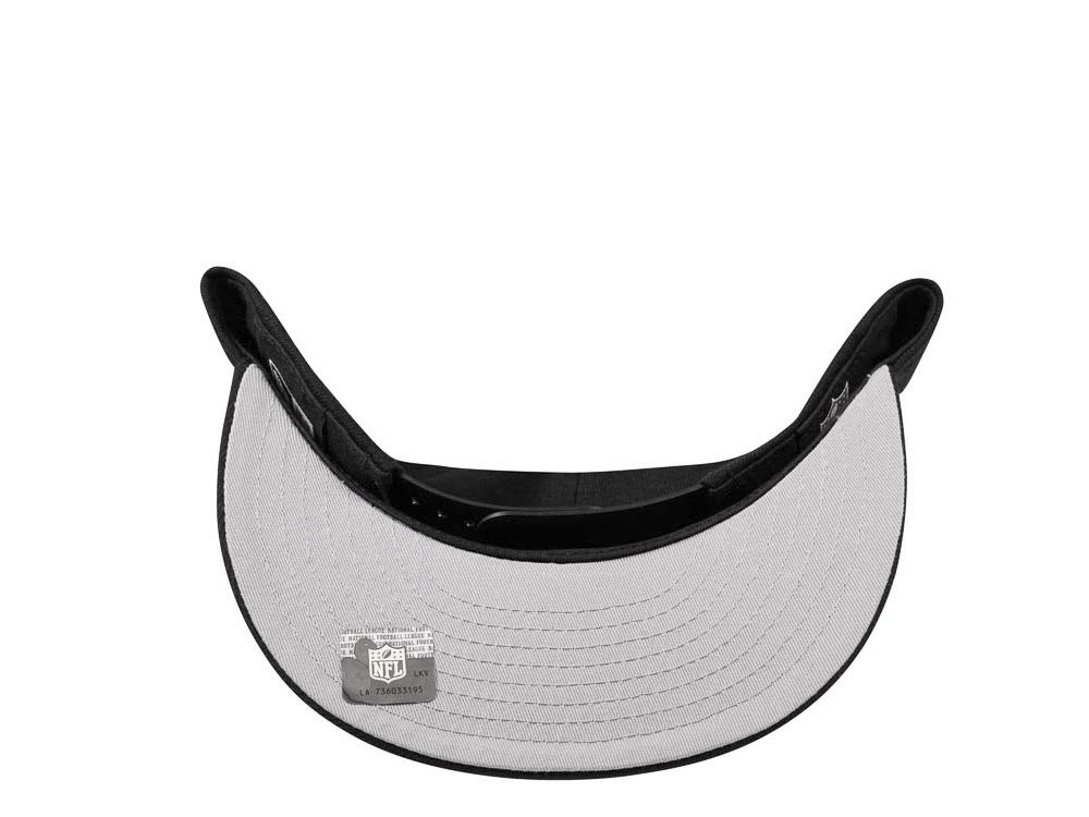 New Era Seattle Seahawks Black & White Snapback 9Fifty Cap