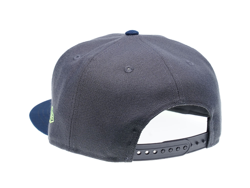 New Era Seattle Seahawks Blue and Grey Edition 9Fifty Snapback Cap