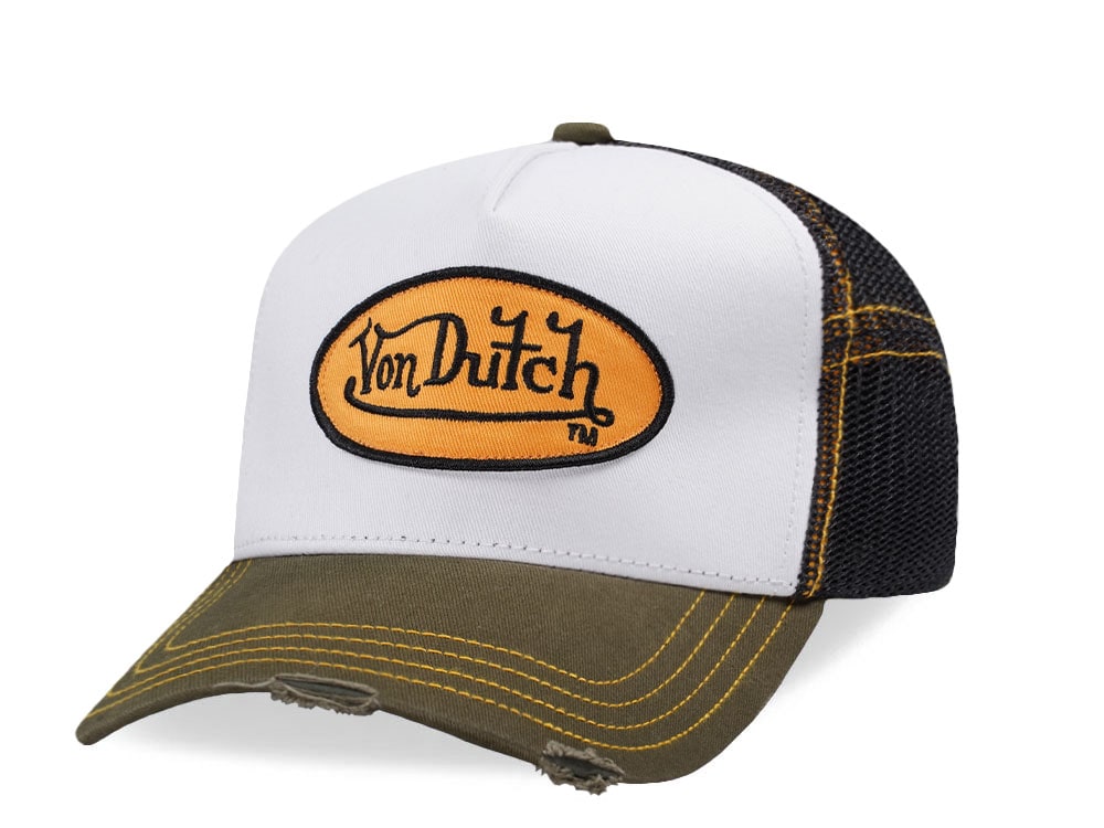 Von Dutch Oval Patch Trucker Snapback Cap