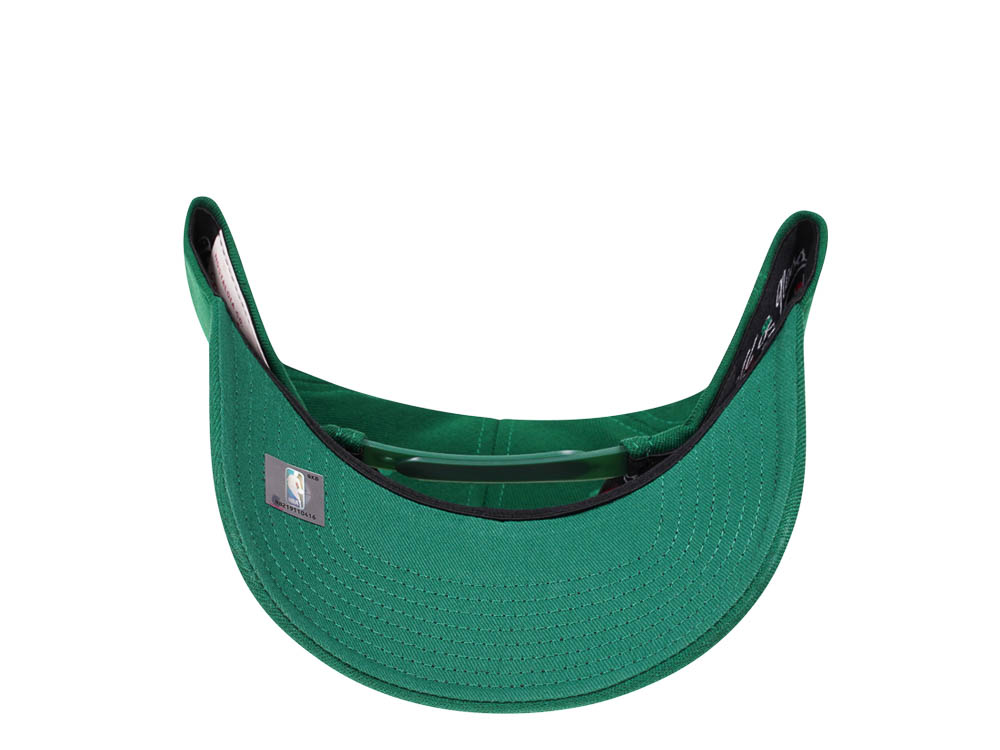 Mitchell & Ness Brooklyn Nets Green Red Line Flex Snapback Cap