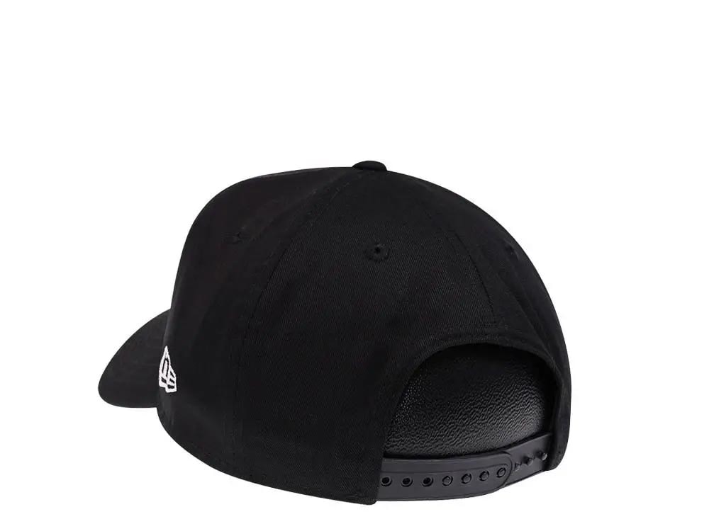 New Era Portland Trail Blazers Black 9Forty A Frame Snapback Cap