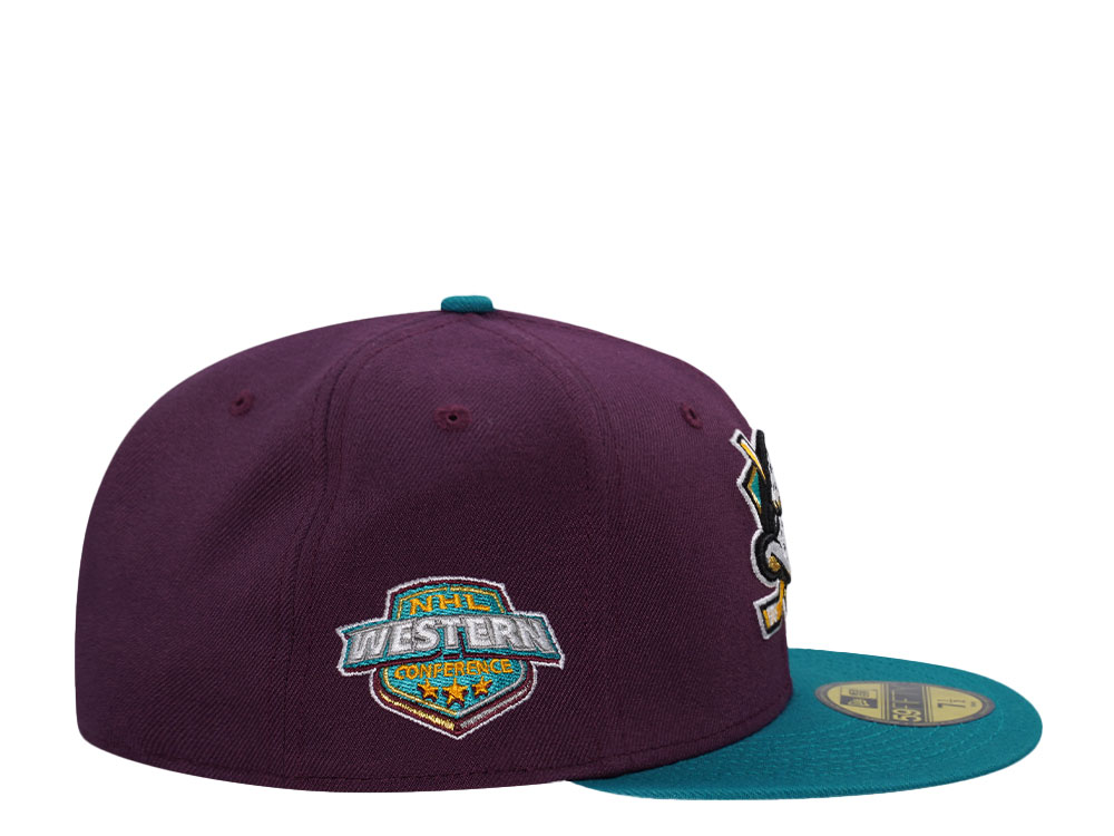 New Era Anaheim Ducks Mighty Two Tone Prime Edition 59Fifty Fitted Cap
