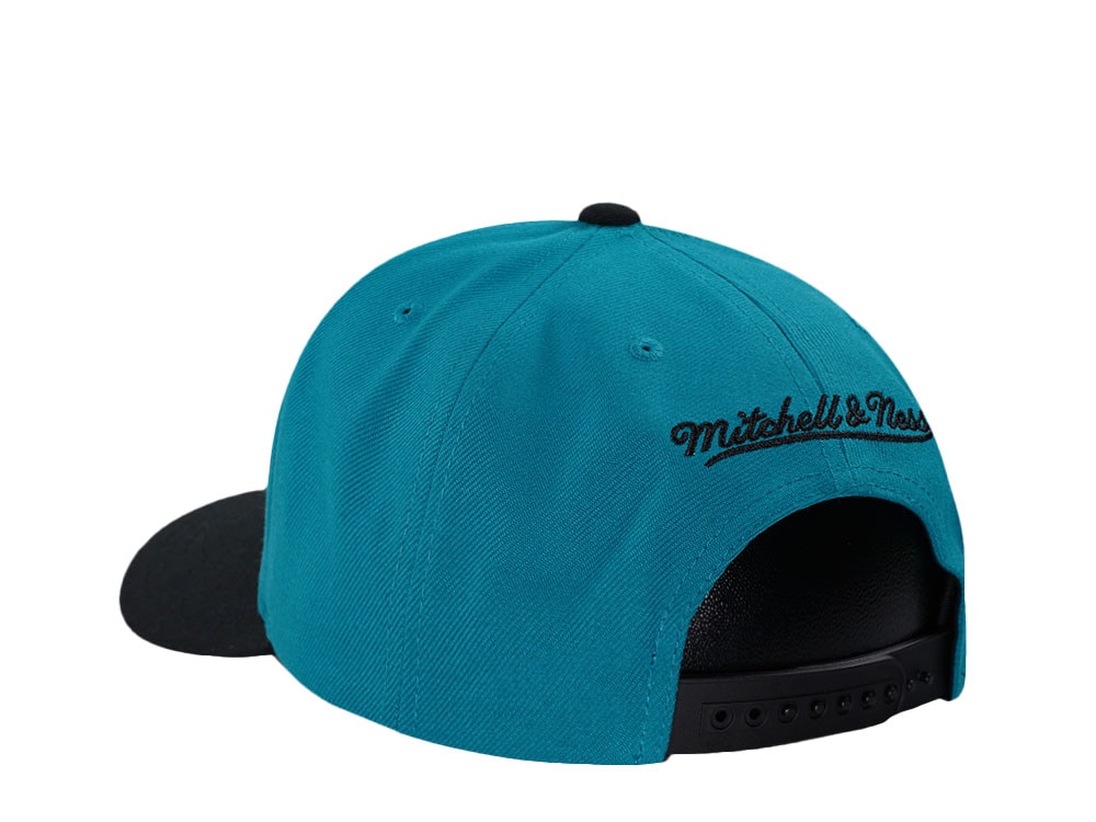 Mitchell & Ness San Jose Sharks Pro Crown Fit Blue Snapback Cap