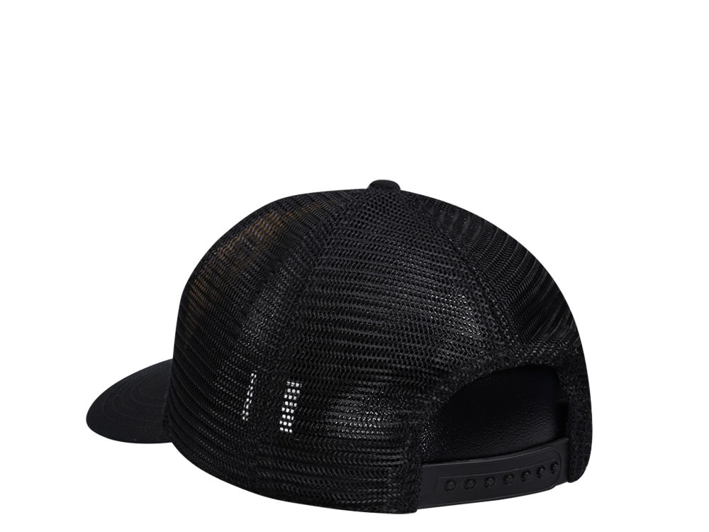 American Needle ACDC Siclair Black Trucker Snapback Cap
