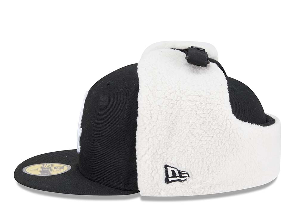 New Era Chicago White Sox Classic Black 59Fifty Dogear Fitted Cap