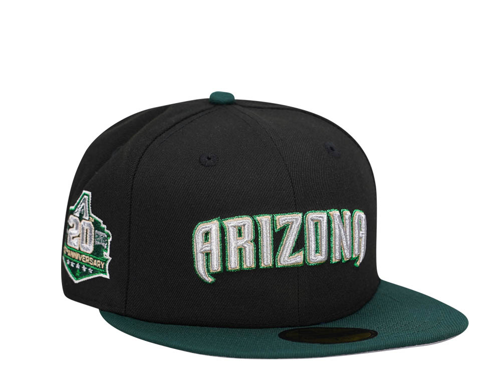 New Era Arizona Diamondbacks 20th Anniversary Heavy Metallic Two Tone Edition 59Fifty Fitted Cap