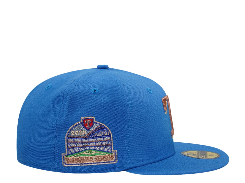 New Era Texas Rangers 2020 Inaugural Season Edition Blue 59Fifty Fitted Cap