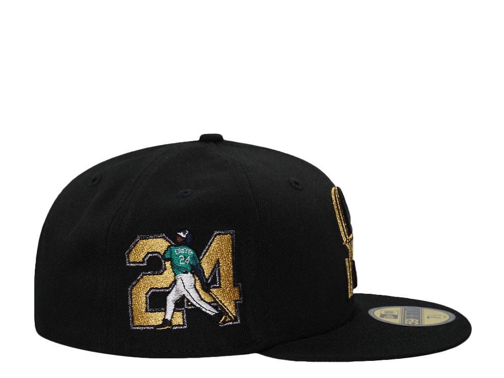 New Era Seattle Mariners Griffey Jr. Black Prime Edition 59Fifty Fitted Cap