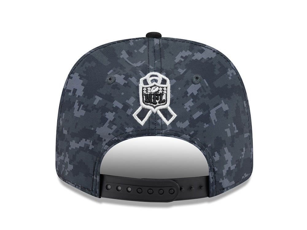 New Era Houston Texans NFL Salute to Service 2026 Digi Camo Black 9Seventy Stretch Snapback Cap