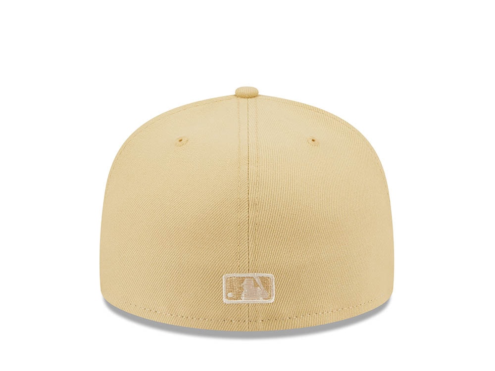 New Era Oakland Athletics Raffia Front Vegas Gold Edition 59Fifty Fitted Cap