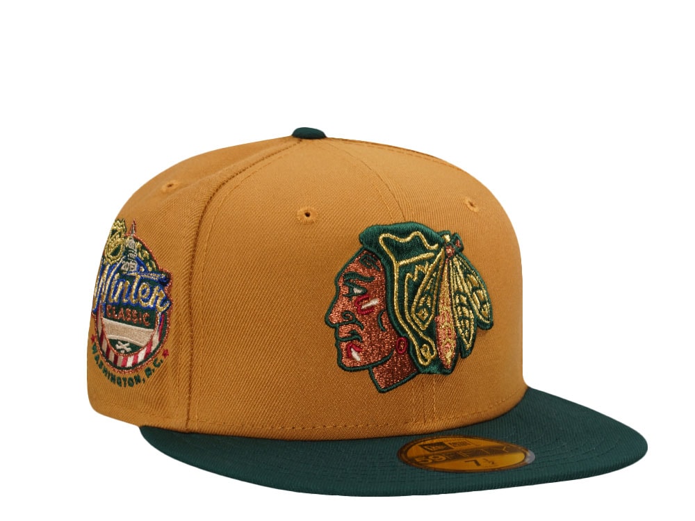 New Era Chicago Blackhawks Winter Classic 2015 Panama Two Tone Edition 59Fifty Fitted Cap