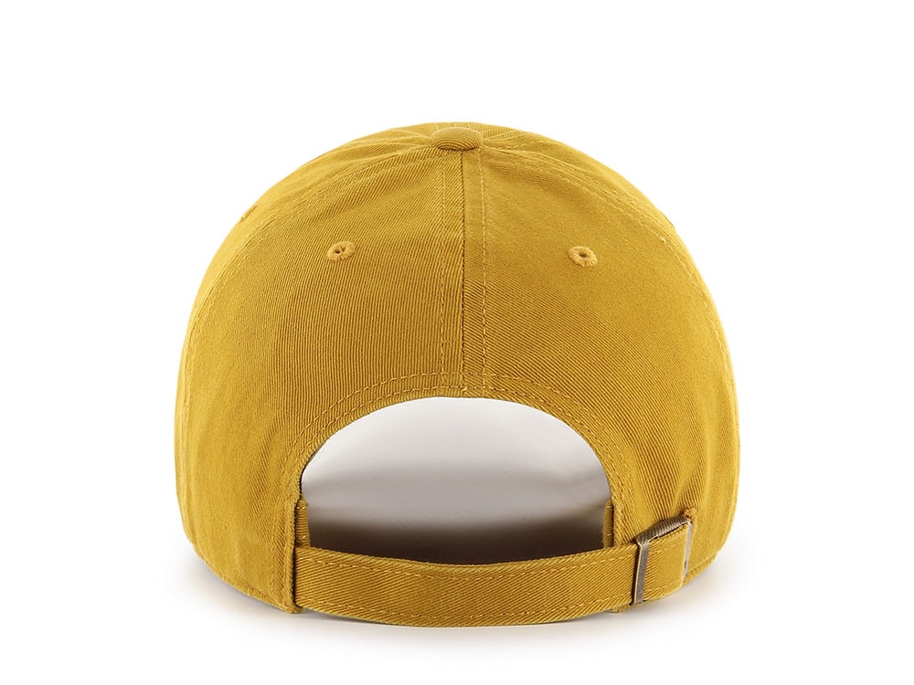47 Brand New York Yankees Flat Gold Clean Up Strapback Cap