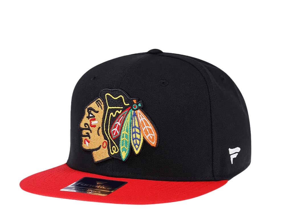 Fanatics Chicago Blackhawks Primary Logo Core Snapback Cap