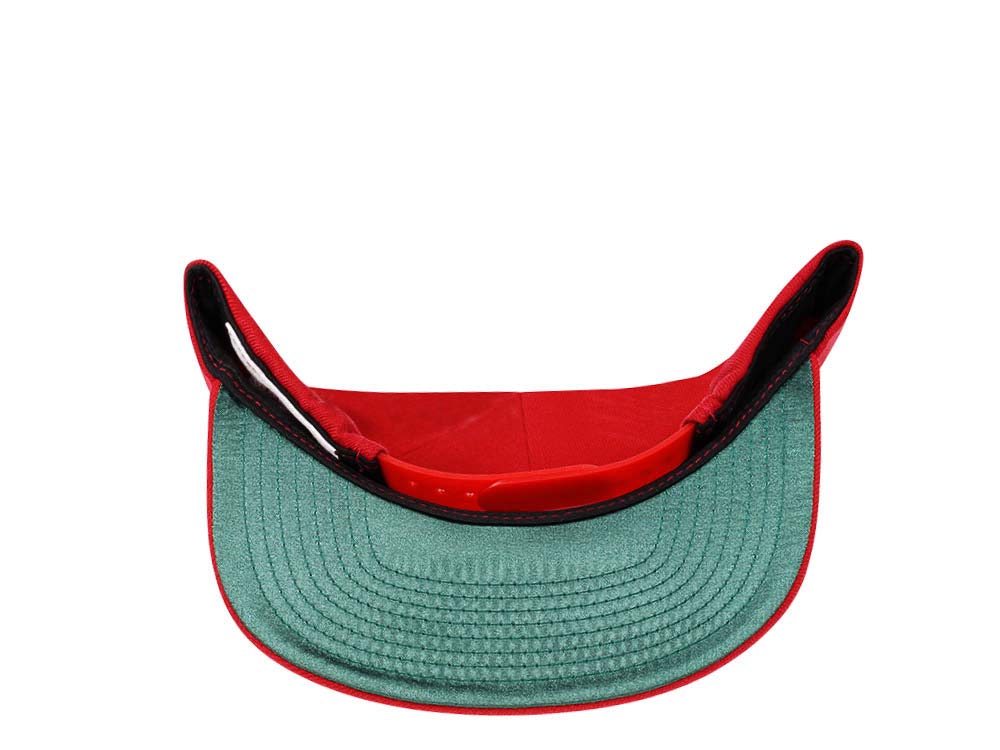 Mitchell & Ness Chicago Bulls HWC Zig Zag Satin Undervisor Snapback Cap