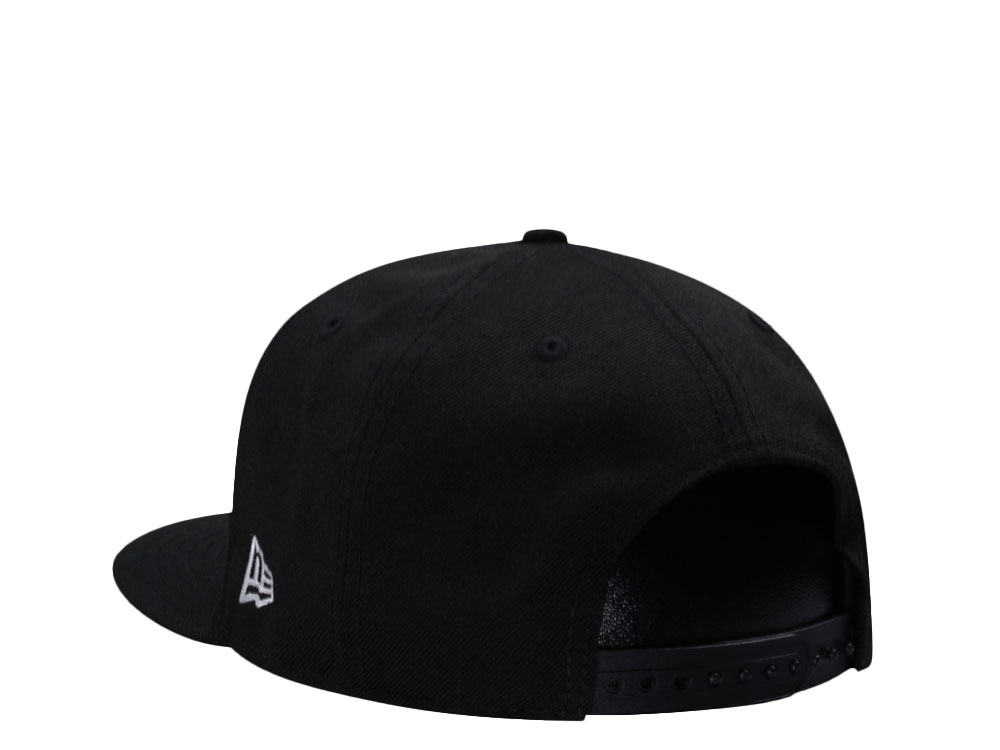 New Era Brooklyn Nets Black Prime Edition 9Fifty Snapback Cap