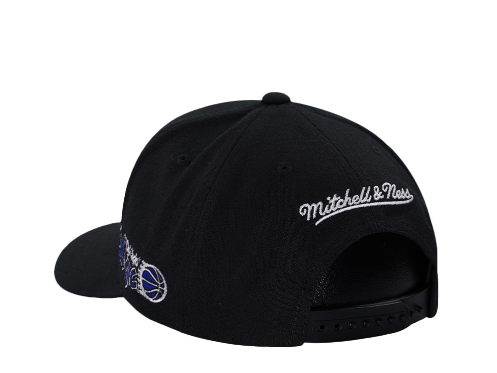 Mitchell & Ness Orlando Magic Hardwood Classic Pro Crown Fit Black Snapback Cap