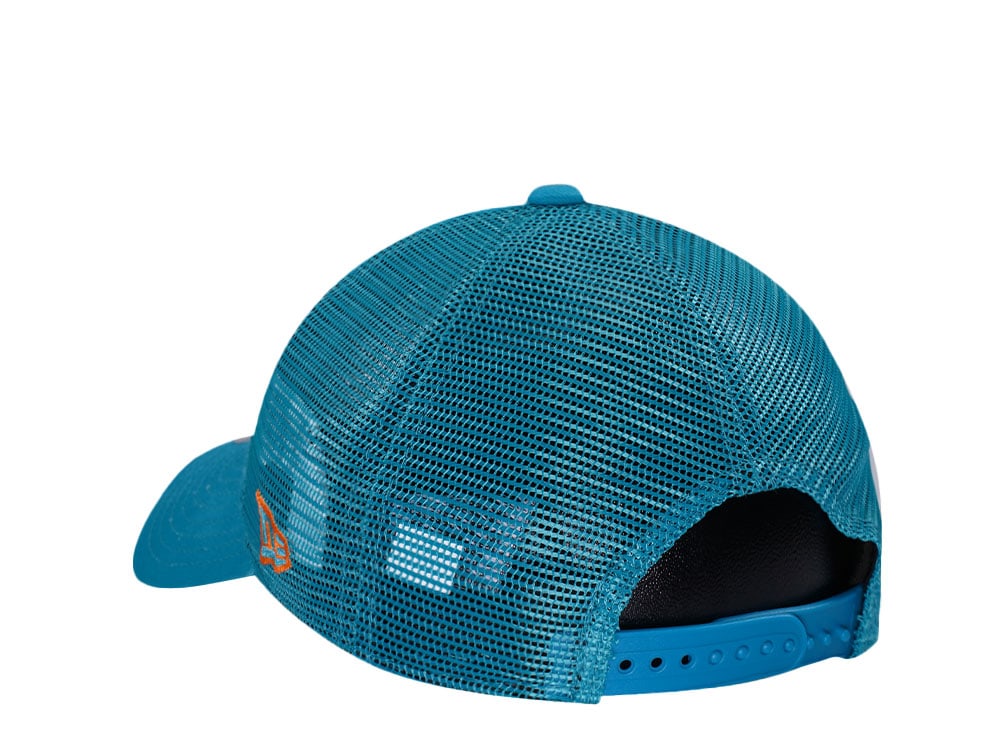 New Era Miami Dolphins Super Bowl VII Teal Trucker Edition 9Twenty Snapback Cap