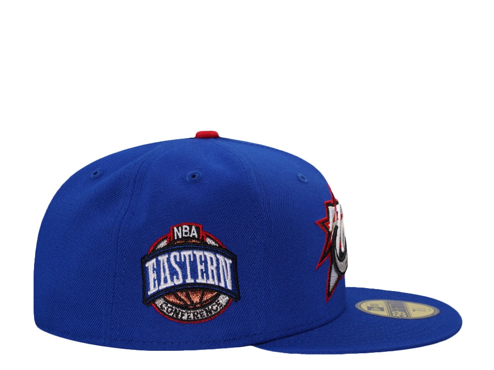 New Era Philadelphia 76ers Eastern Conference Blue Prime Edition 59Fifty Fitted Cap